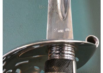 British 1892 Mk II Pattern Household Cavalry Troopers Sword. Wilkinson 1945 #16