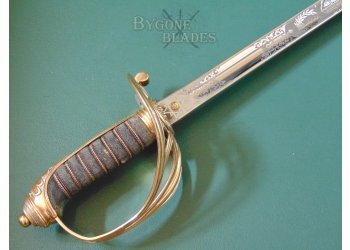 British 1892 Pattern Field Officers Sword. Edward Thurkle #6
