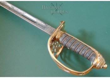 British 1892 Pattern Field Officers Sword. Edward Thurkle #7