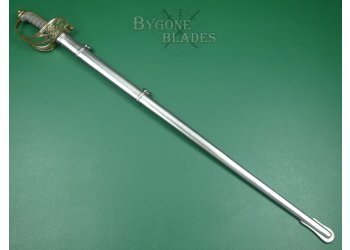 British 1892 Pattern Infantry Officers Sword. E. Thurkle 1892-1895. #2306009 #3