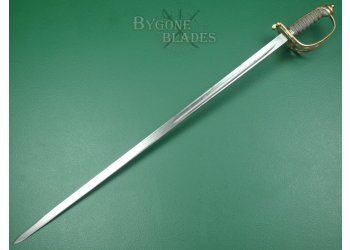 British 1892 Pattern Infantry Officers Sword. E. Thurkle 1892-1895. #2306009 #6