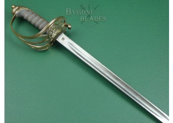 British 1892 Pattern Infantry Officers Sword. E. Thurkle 1892-1895. #2306009 #7