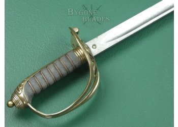 British 1892 Pattern Infantry Officers Sword. E. Thurkle 1892-1895. #2306009 #9