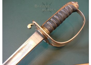 British 1892 Pattern Monogrammed Infantry Officer&#039;s Sword by S. J. Pillin #10