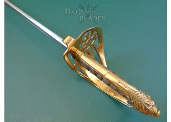 British 1892 Pattern officer&#039;s dress Sword. Lt. Colonel Downe #11