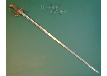 British 1892 Pattern officer&#039;s dress Sword. Lt. Colonel Downe #5