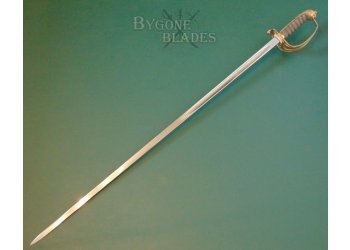 British 1892 Pattern officer&#039;s dress Sword. Lt. Colonel Downe #6