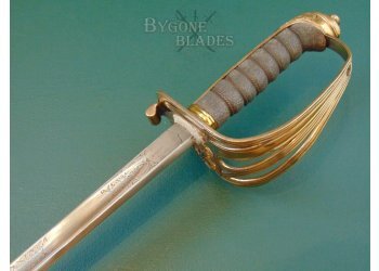 British 1892 Pattern officer&#039;s dress Sword. Lt. Colonel Downe #10