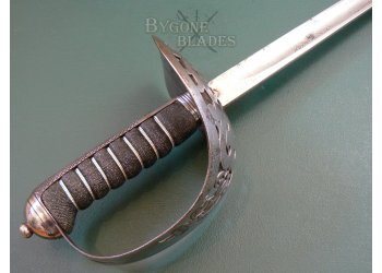 British 1895 Pattern Army Officers Sword. E. Thurkle #10