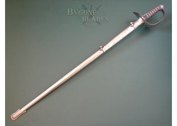 British 1895 Pattern Army Officers Sword. E. Thurkle #4