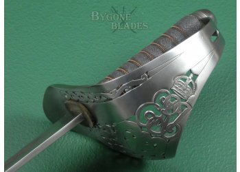 British 1897 Pattern British Indian Army Officers Sword. Edward VII #11