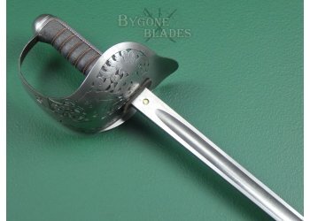 British 1897 Pattern British Indian Army Officers Sword. Edward VII #7