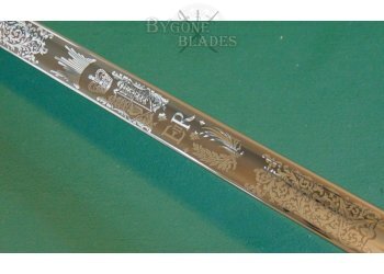 British 1897 Pattern Elizabeth II Army Officers Sword. Parade Condition. #11