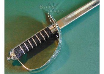 British 1897 Pattern Elizabeth II Army Officers Sword. Parade Condition. #9