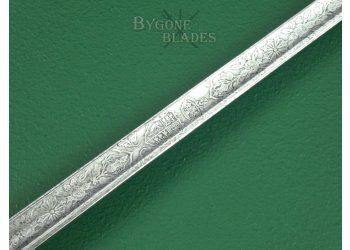 British 1897 Pattern WW1 Officers Presentation Sword. 1915. #2306001 #13