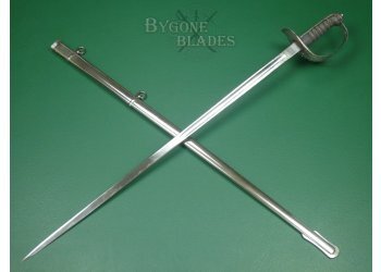 British 1897 Pattern Boer War Royal Engineer Officers Sword. S. J. Pillin. #2405006 #2