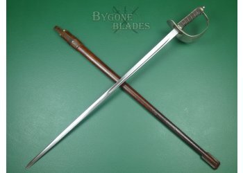 British 1897 Pattern Solid Guard Variant Staff Sergeants Sword. WW1. #2311016 #2