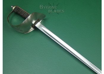 British 1897 Pattern Solid Guard Variant Staff Sergeants Sword. WW1. #2311016 #7