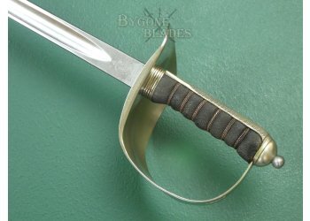 British 1897 Pattern Solid Guard Variant Staff Sergeants Sword. WW1. #2311016 #10