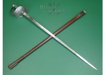British 1897 Pattern Sword. Lt. Horsley. 4th Btn. North Staffordshire Reg. WW1. #2405010 #1