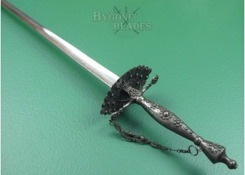 British 18th Century Cut Steel Hilted Smallsword.  #11