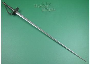 British 18th Century Cut Steel Hilted Smallsword.  #6