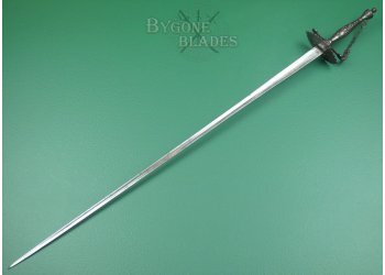 British 18th Century Cut Steel Hilted Smallsword.  #7