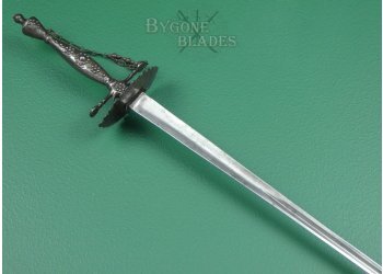 British 18th Century Cut Steel Hilted Smallsword.  #8