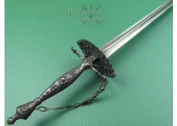 British 18th Century Cut Steel Hilted Smallsword.  #10