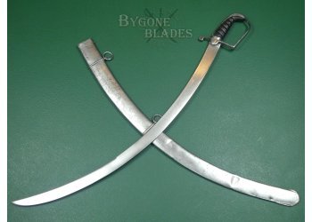 Pre-regulation flank officers sabre