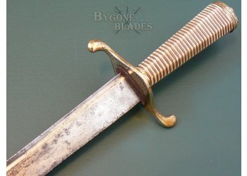 British 18th Century Naval Midshipmans Fighting Dirk. Circa 1760-1780 #9