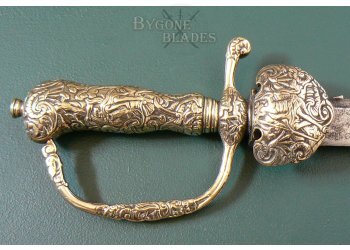 British 18th Century Saw-Back Hunting Sword. Cuttoe circa 1750 #12