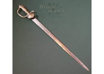British 18th Century Saw-Back Hunting Sword. Cuttoe circa 1750 #5