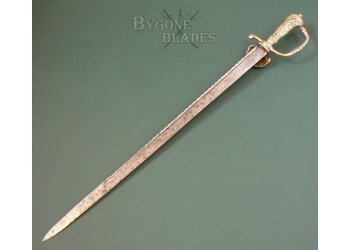 British 18th Century Saw-Back Hunting Sword. Cuttoe circa 1750 #6