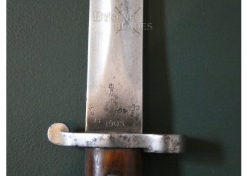 British 1903 Pattern Bayonet. Rare Mk1 Land Pattern Scabbard #8