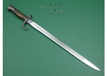 British 1907 1st Pattern Hooked Quillon Bayonet. EFD 1909. S. Staffordshire Regiment. #2309006 #5