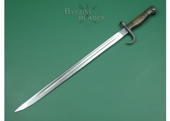 British 1907 1st Pattern Hooked Quillon Bayonet. EFD 1909. S. Staffordshire Regiment. #2309006 #6