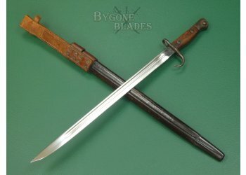 British 1907 1st Pattern Hooked Quillon Bayonet. Wilkinson 1909. #2410010 #2