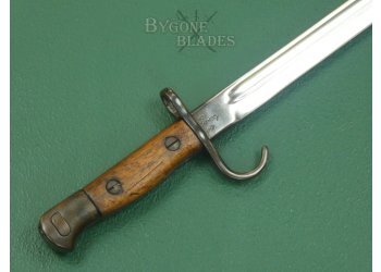 British 1907 1st Pattern Hooked Quillon Bayonet. Wilkinson 1909. #2410010 #7