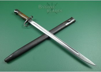 1907 Mk I Hooked Quillon Bayonet. Grenadier Guards