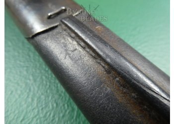 British 1907 Mk I Pattern Grenadier Guards Hooked Quillon Bayonet. Rare No.1 Mk. I Scabbard #13