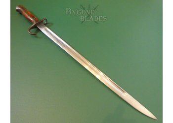 British 1907 Mk I Pattern Hooked Quillon Bayonet. Chapman 1908 #3