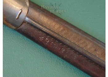 British 1907 Mk I Pattern Hooked Quillon Bayonet. The Border Regiment #12