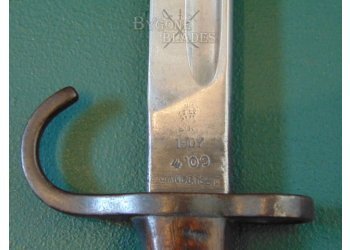 British 1907 Mk I Pattern Hooked Quillon Bayonet. The Border Regiment #10