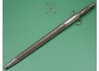 British 1907 Mk1 Hooked Quillon Bayonet. Royal Navy Issue. 1909. #2401037 #4