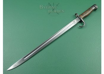 British 1907 Mk1 Pattern Hooked Quillon Bayonet &amp; No.1 Mk1 Scabbard. Northumberland Fusiliers #6