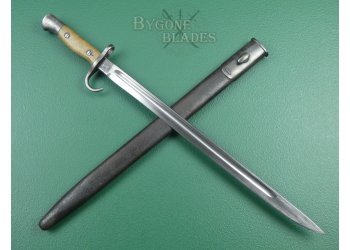 Pattern 1907 Mk1 bayonet. No.1 Mk1 scabbard