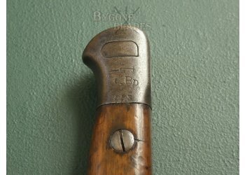 British 1907 MkI Hooked Quillon Bayonet. Bedfordshire Regiment #9