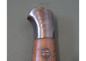 British 1907 MkI Hooked Quillon Bayonet. Sanderson 1910. The Loyal North Lancashire Regiment WW1 #12