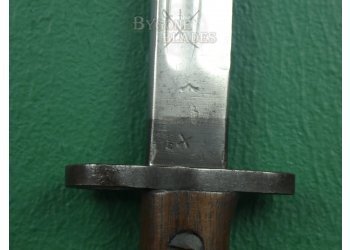 British 1907 Pattern Bayonet. 1908 London Scottish #12